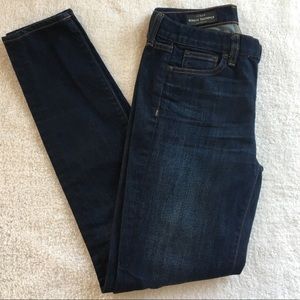 J Crew Midrise Toothpick skinny jeans 26